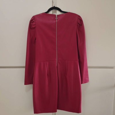 Saylor Francie Red Sweetheart Neckline Mini Dress Faux Leather Long Sleeve Size | eBay Saylor Francie Red Sweetheart Neckline Mini Dress Faux Leather Long Sleeve Size | eBay