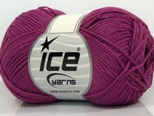 8-Skein Lot Lorena Bamboo Yarn fine summer 8x50g Orchid alt