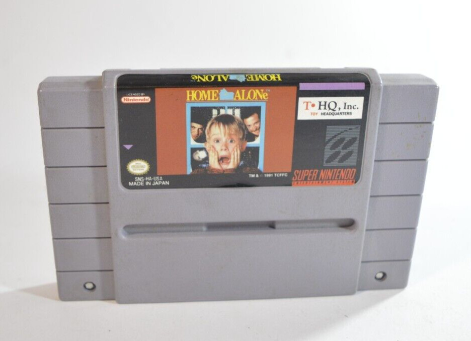 Home Alone Super Nintendo  Snes Game  Ntsc  original USA