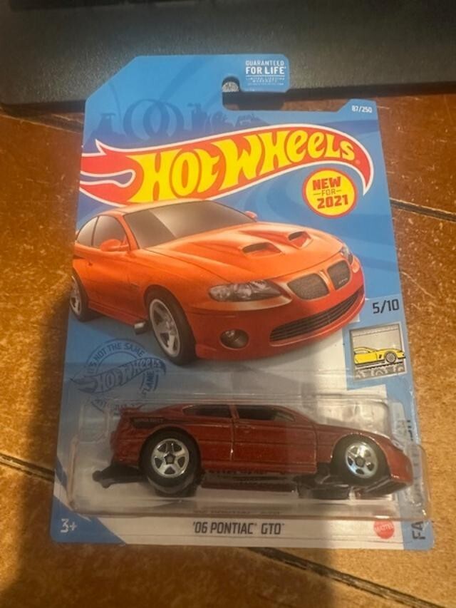 2021 Hot Wheels Factory Fresh '06 Pontiac GTO #97 Orange