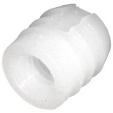 M6 6mm x 1.0 Plastic (Nylon) Threaded Inserts 11mm High for 10mm Hole Glue In