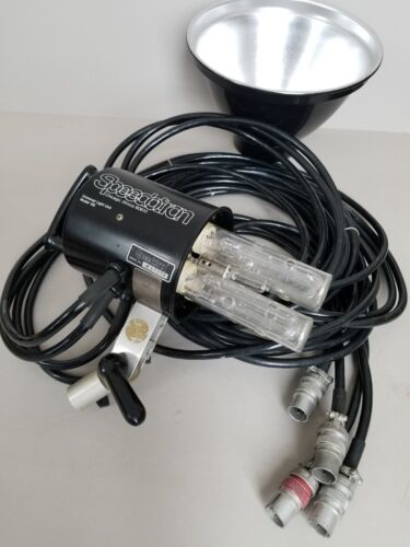 Speedotron 105 4-Cable Quad Universal Light Unit + Reflector. Tested. Read!