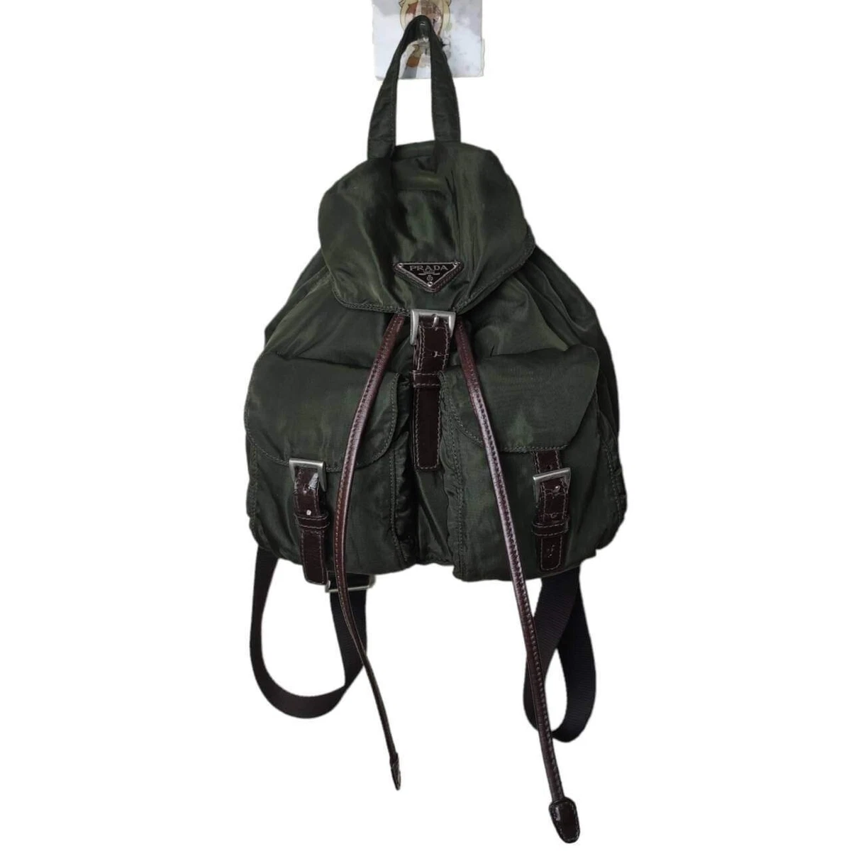PRADA Backpack Green Bags & Handbags for Women for sale | eBay