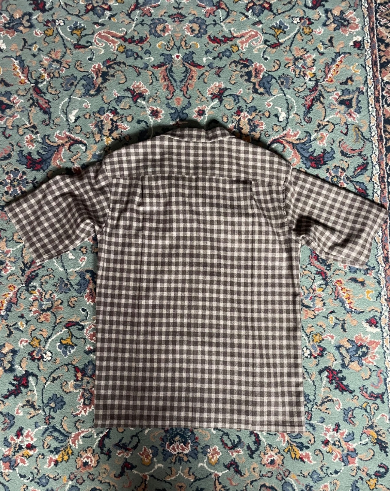 Custom Short Sleeve Wool Pendleton Board Shirt Ta… - image 5