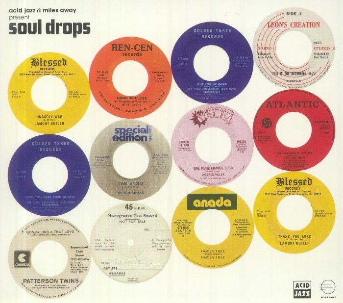 VARIOUS - Soul Drops - CD (unmixed CD)