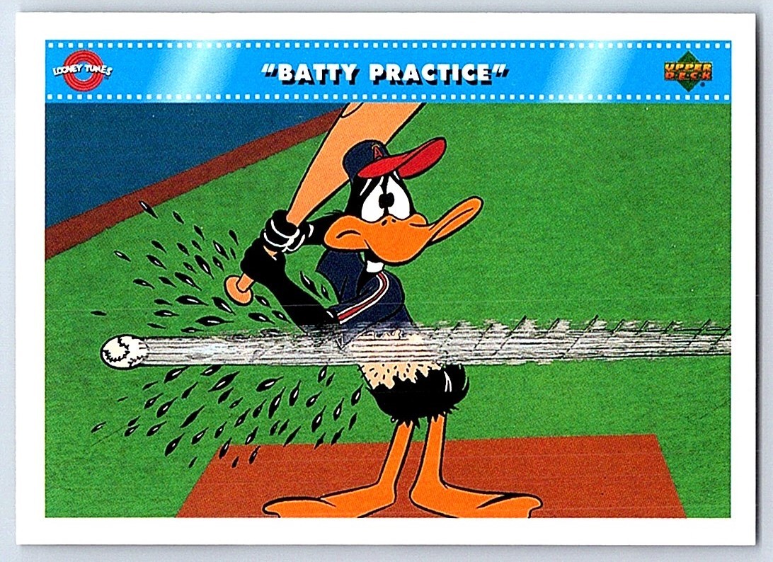 1992 Upper Deck Comic Ball 3 Batty Practice #47