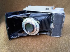Kodak Tourist II Folding 620 Roll Camera Anastar f/4.5 Lumenized Lens - Shutter
