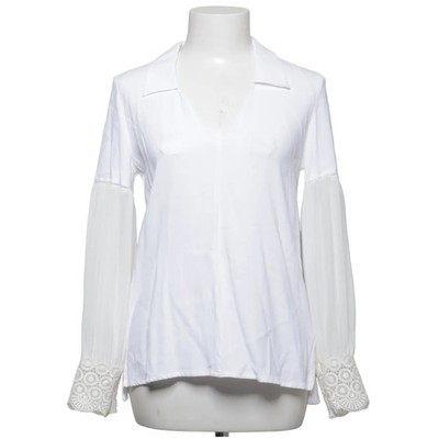 Massimo Dutti, Bluse, Größe: 38, Weiß, Einfarbig, Damen #oK6