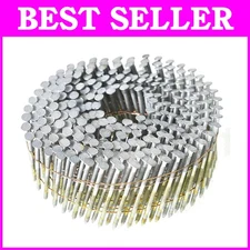 1-1/2" HDG Steel Siding Nails, 3600 Pack, Ring Shank