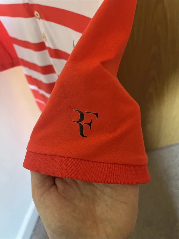 Nike Dri-Fit Tennis Shirt Roger Federer Rare Official Tennis Shirt Size S Small - Image 3 of 4