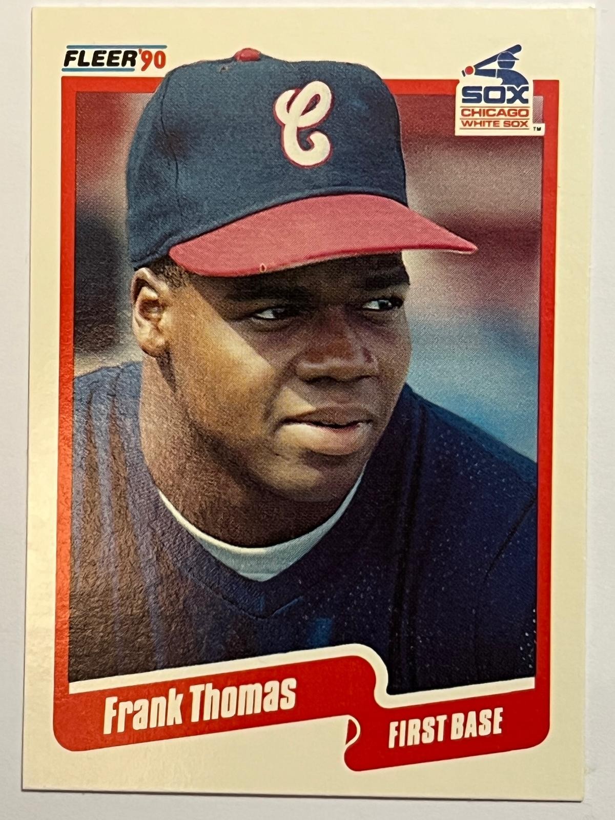 1990 Fleer Update #U-87 Frank Thomas Rookie FREE SHIPPING