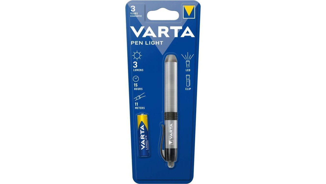 4008496678044 latarka diodowa Varta PEN LIGHT 16611 1AAA VARTA