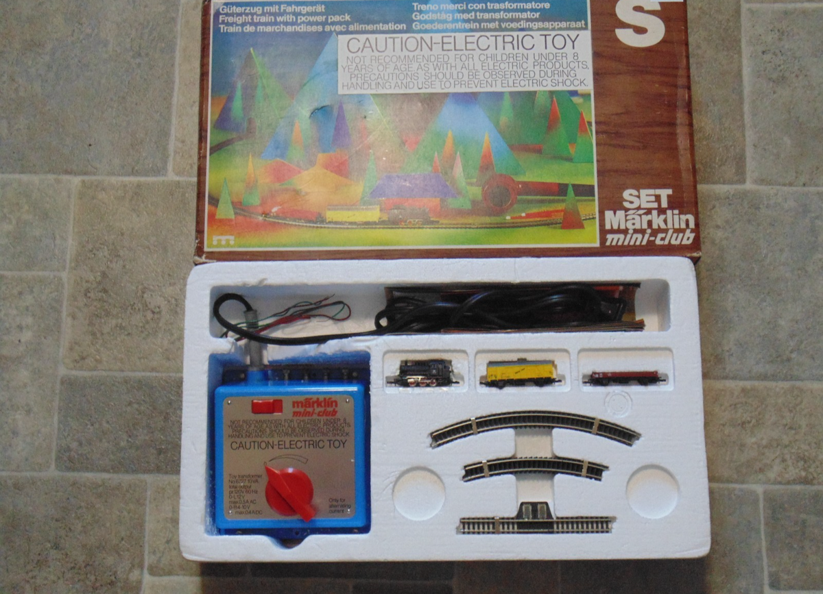 Vintage Marklin Mini-Club 8907A Z-Scale Train Set | eBay