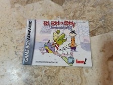 Manual Instruction Book ED, EDD N EDDYJAWBREAKERS  Gameboy Advance Gameboy GBA   
