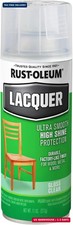Rust-Oleum 1906830 Lacquer Spray Paint, 11 oz, Gloss Clear
