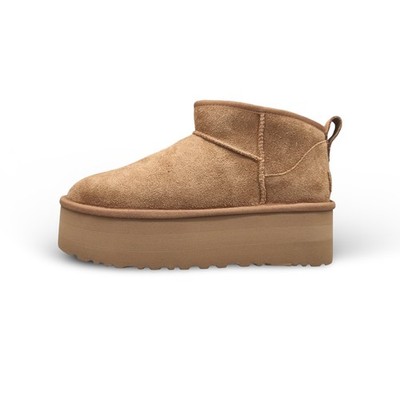 Original UGG Classic Ultra Mini Plattform Chestnut 1135092-CHE NEU