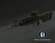 Halo Reach DMR Cosplay 3D Printed Prop