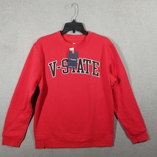 Valdosta State Blazers Sweatshirt Mens Medium Red NCAA College Fanatics Crewneck