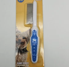 Dog Fine Comb Dematting Rake Flea Remover Brush Soft Grip Grooming Tool JW Pet