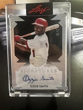 Ozzie Smith Auto | 2025 Leaf Spectacular Authentic Signatures HOF Cardinals /30