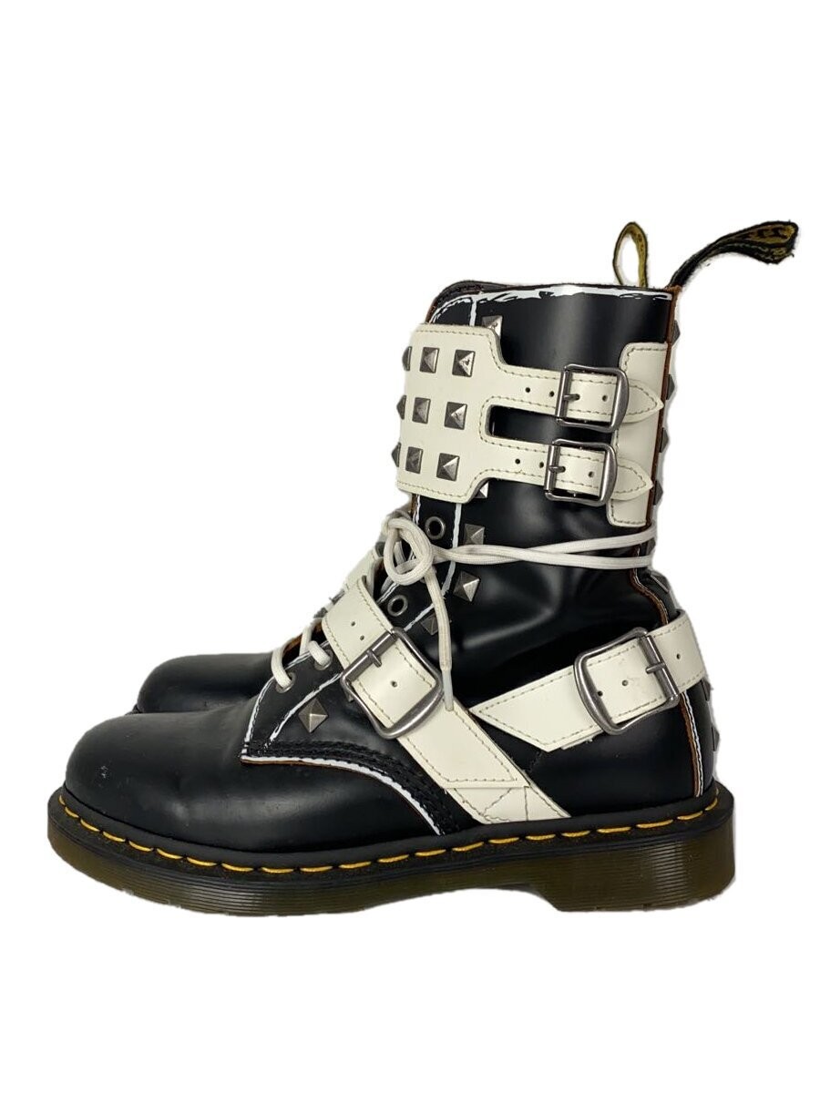 Dr Martens 1490 Joska Stud Leather Lace Up Boots UK7 Black