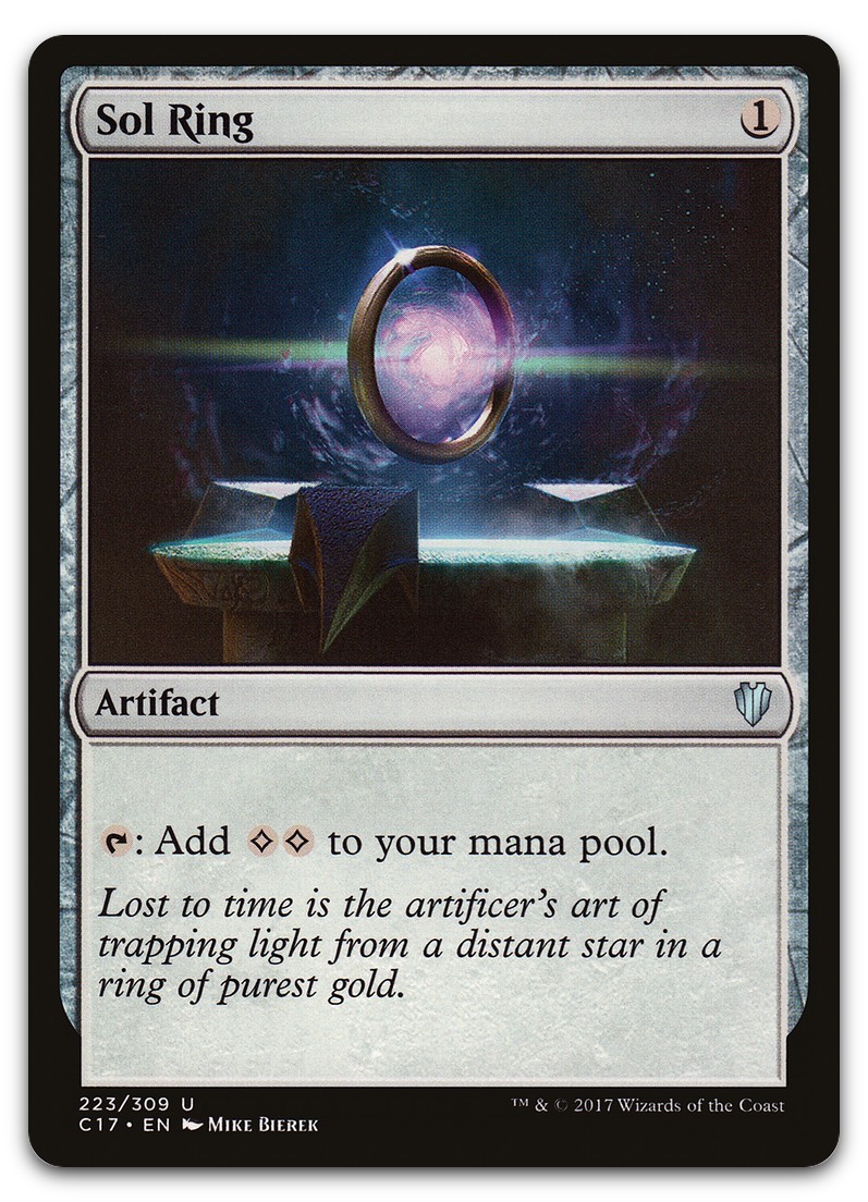 Sol Ring #223 (NM) Commander 2017 C17 Magic MTG