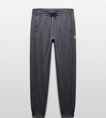 Reigning Champ Brushed Jersey Recovery Slim Jogger - Heathered Navy - Sz L - NWT