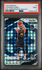 2024 PANINI MOSAIC EPIC PERFORMERS MOSAIC #3 STEPHEN CURRY PSA 9