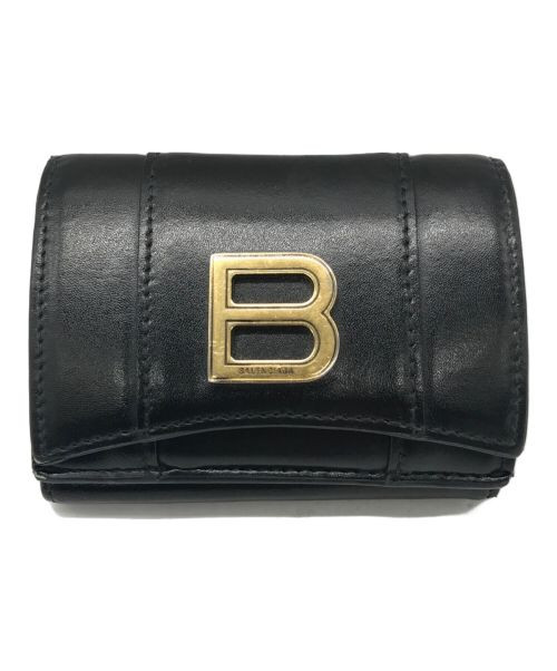 BALENCIAGA HOURGLASS mini wallet black 600212 | eBay