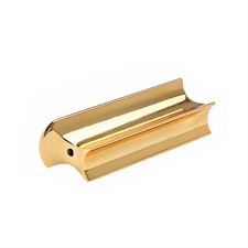 Stainless Steel Guitar Slide Tone Bar Standard Pearse Guitar Steel Bar Gold