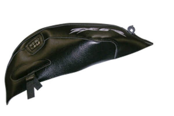 Tapis de reservoir de moto Kawasaki ZX6R 636 noir Bagster 1648U protection cuir