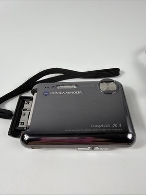 【セール】KONICA MINOLTA DIIMAGE X1シルバー 充電器付き Konica Minolta DiMAGE X1 8.0MP Digital Camera - Silver for sale