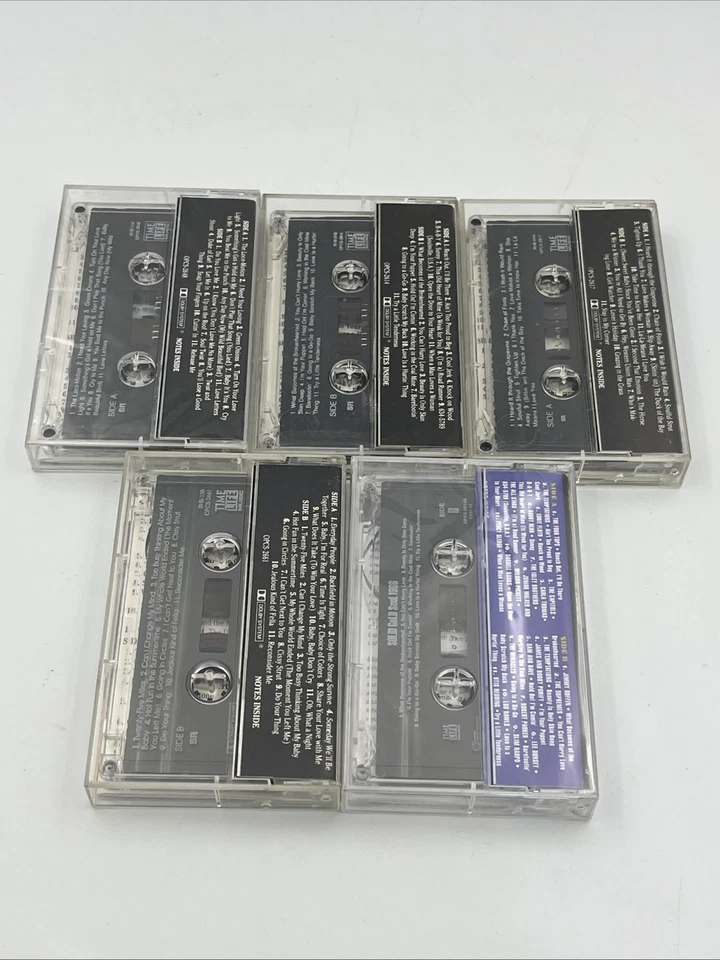 Time Life Music Sounds Rhythm & Blues and Soul Lot of 5 Cassette Tapes 1960’s - Image 2 of 4