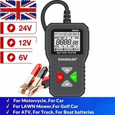 BM550 Car Battery Tester 6V 12V 24V 100-2000 CCA 2Ah-220Ah Detect AnalyzerTool.