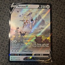Pokemon Card Arceus V SWSH204 Alternate Art Full Holo Promo