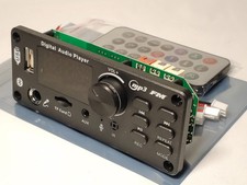 2 40W Audio Player Bluetooth Amplifier Decoder Board Module 80W 12V - New