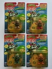 Vintage 1995 Playmates TMNT Ninja Turtles Marble NINJA SHOOTERS Set of 4 NIB