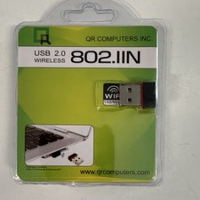 QR Computers Inc. 802.IIN USB 2.0 802.11n Wi-Fi Adapter 150Mbps