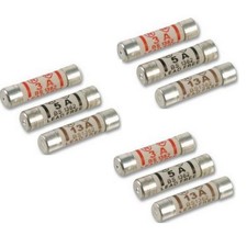 3A 5A 10A 13A Fuse Domestic Cartridge Plug Household Mains 3 5 10 13 Amp Fuses