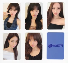 LE SSERAFIM - 1st Single SPAGHETTI  [ALADIN] Compact PREORDER OFFICIAL PHOTOCARD