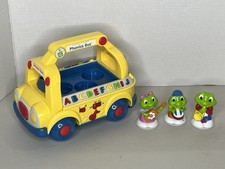 Leap Frog Learning Friends Phonics School Bus Interactive Early Reading Figures