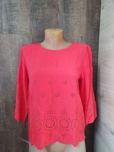 Women Pepe Jeans Shirt Pink Viscose 34 / XS / 42