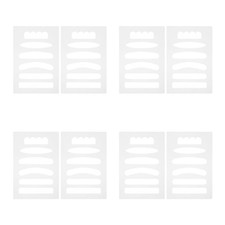 8 pcs Board Handle Router Template: 6 in 1 Acrylic Router Template for