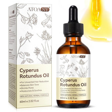 Cyperus Rotundus Oil 60Ml, Cyprus Rotundus Oil for Hair Removal, 100 Pure Natur