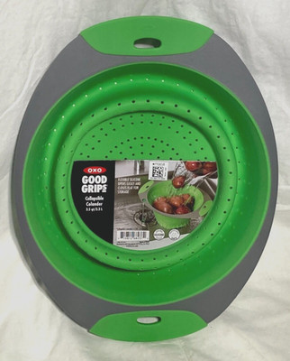 Oxo Good Grips Collapsible Colander 3.5qt. - Green Silicone 11208200