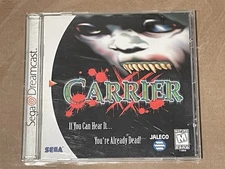 Carrier Sega Dreamcast CIB Tested Working No Scratches Great Shape