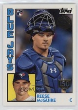 2019 Topps 1984 Baseball Rookies 150th Anniversary 133/150 Reese McGuire 00f4
