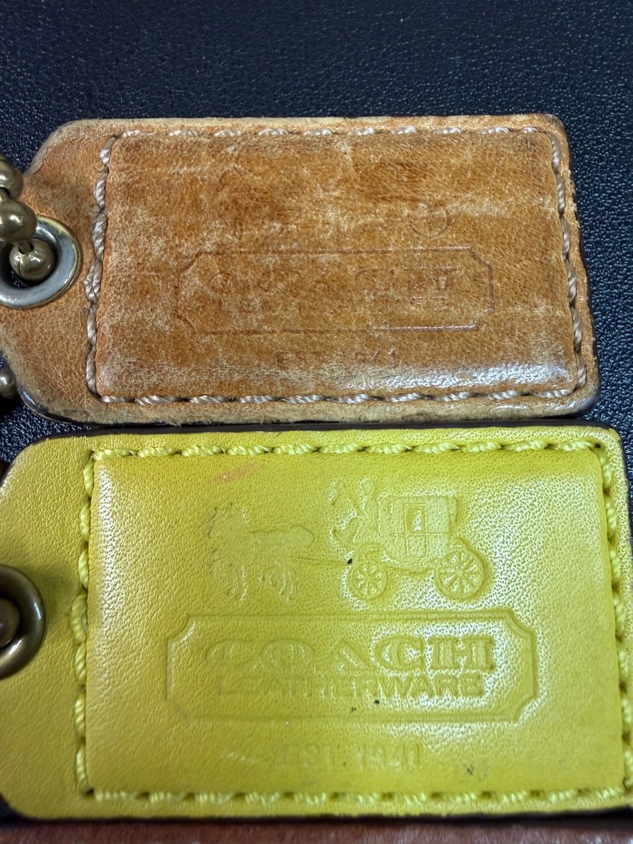 Coach Horse and Carriage Leatherware Hangtags Lot of 3 (Lot 2494) View 2