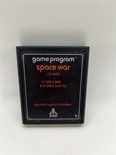 Space War CX-2604 Atari 2600, 1978 Text Label Varient. Cart Only
