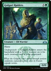 Golgari Raiders #130/259 Uncommon Guilds of Ravnica